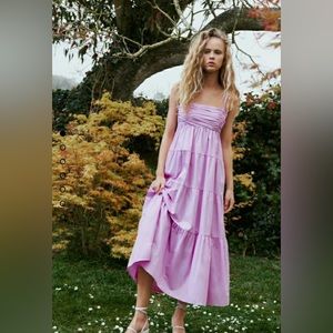 Zara xs poplin dress